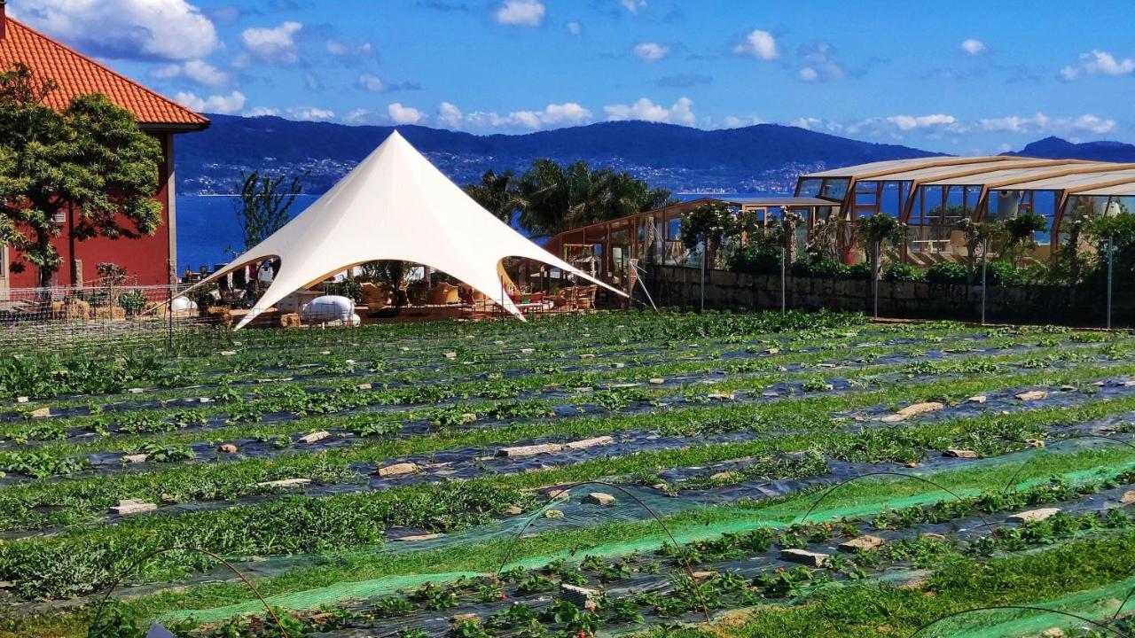 Augusta Eco Wellness Resort 4 Superior Sanxenxo Exteriör bild