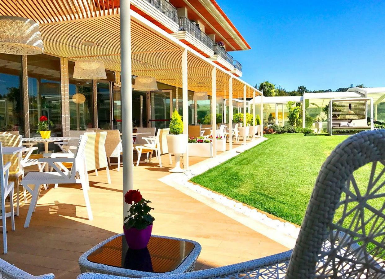 Augusta Eco Wellness Resort 4 Superior Sanxenxo Exteriör bild